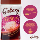 Galaxy ultimate frothy hot chocolate powder 275g, UK version