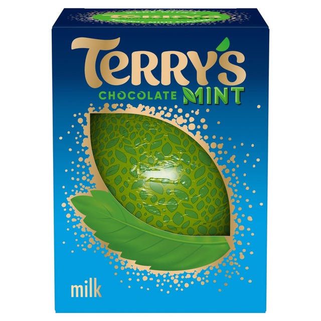 Terry's mint flavour milk chocolate 145g (British brand)