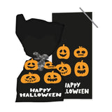 Anniversary House Halloween Pumpkin Treat Bag with Twist Ties Pack of 20