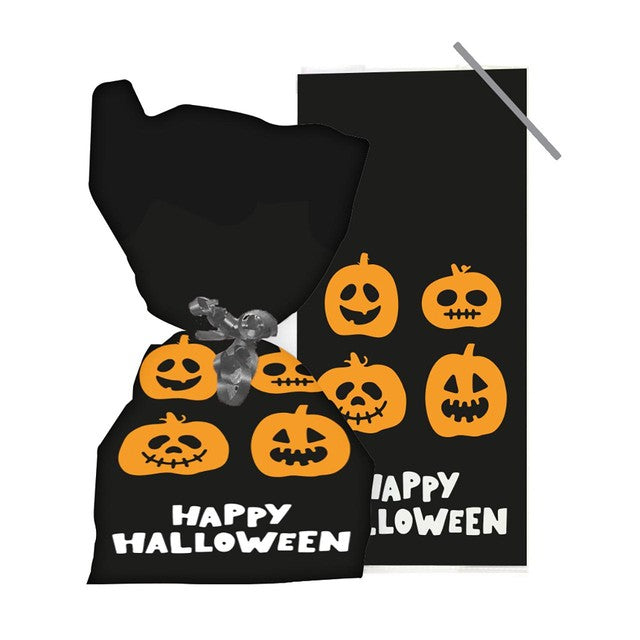 Anniversary House Halloween pumpkin treat bags pack of 20, UK version
