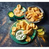 M&S sour cream chive houmous chips 110g, imported from the UK