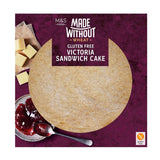 M&S Made Without Victoria Sandwich Cake Gluten Free Sponge Cake 375g
