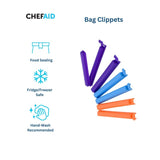 Chef Aid Bag Clippets x 6