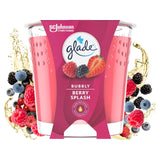 Glade Small Scented Candle Bubbly Berry Splash 112g