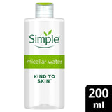 Simple Kind To Skin Micellar Cleansing Water for Sensitive Skin 200ml