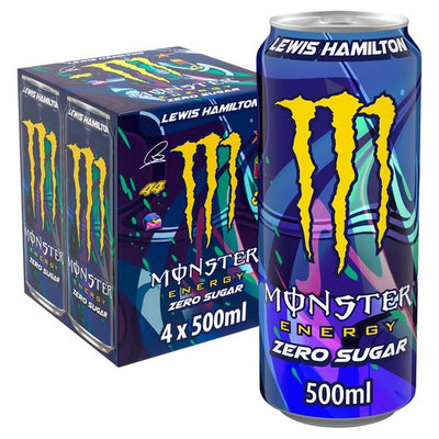 Monster Lewis Hamilton Zero Sugar Energy Drink 4 x 500ml