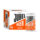 JUBEL Beer cut with Peach Gluten Free Beer 4 x 330ml