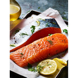 M&S Scottish salmon fillets skin on 240g, imported from the UK