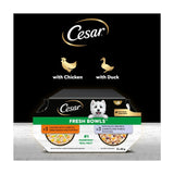 Cesar wet dog food Chicken Duck Taster 6x85g - British product