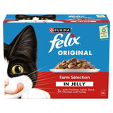 Felix Original Farm Selection in Jelly Wet Cat Food 12 x 85g