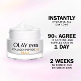 Olay Collagen Max Peptide Eye Cream 15ml, imported from the UK