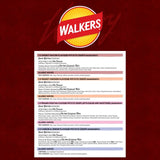 Walkers Meaty Variety crisps 12 pack, imported from the UK