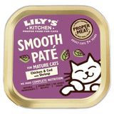 Lily's Kitchen mature cat food pate 85g, UK version