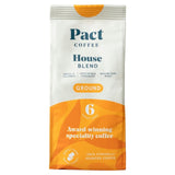 Pact House Blend ground coffee 200g, imported from the UK