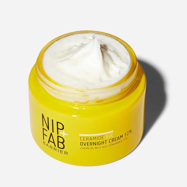 Nip+Fab Ceramide Fix Overnight Cream 12% 50ml, imported from the UK