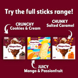 Häagen-Dazs chunky salted caramel ice cream sticks 3x80ml, UK version