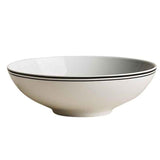 M&S Maxim Rim Bowl Black Mix Porcelain Cereal Bowl