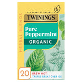 Twinings Organic Peppermint Herbal Tea Bags 20 per Pack