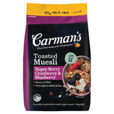 Sapphire Carmans Kitchen Super Berry Muesli 875g