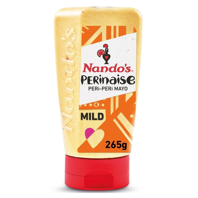 Nando's peri-peri mayonnaise 265g, imported from the UK