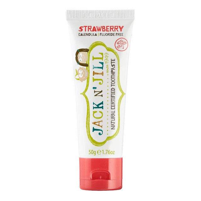 Jack N Jill strawberry toothpaste 50g, UK version