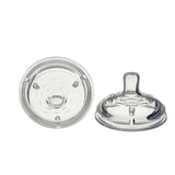 Vital Baby Nurture Breast Like Teats Medium Flow Feeding Teats 2pk