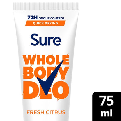 Sure Women Whole Body Fresh Citrus Deodorant Cream 75ml