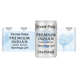 Fever-Tree Light Indian Tonic Water Cans Mixer 15 x 150ml