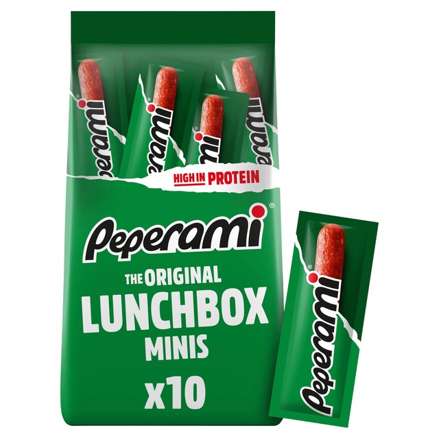 Peperami Original Mini Salami 100g, imported from the UK
