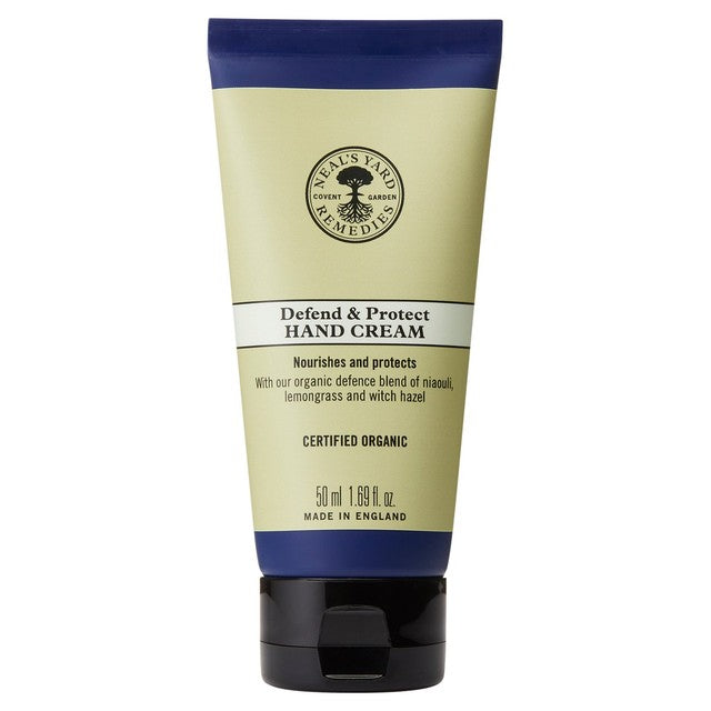 Neal's Yard Remedies Defend and Protect hand cream 50ml, imported from the UK