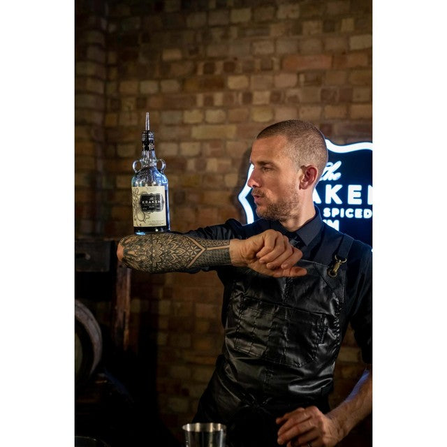 Kraken black spiced rum 70cl, UK version