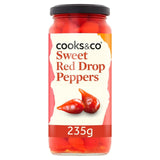 Cooks & Co Sweety Drop Red Pickled Peppers 235g