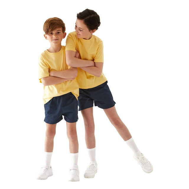 M&S cotton school shorts navy 10-11 years, imported from the UK