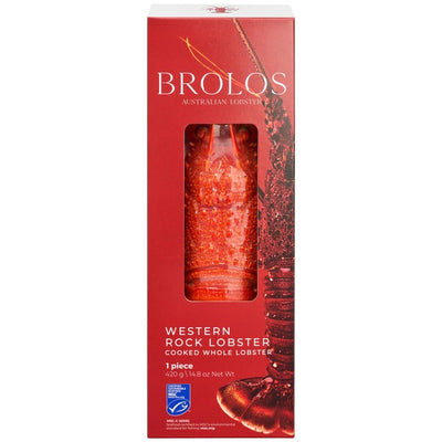Brolos Western Rock Lobster Whole Frozen Lobster 420g