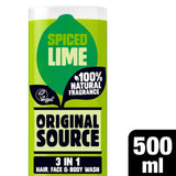 Original Source Spiced Lime 3-in-1 Shower Gel 500ml