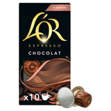 L'OR Chocolate Espresso Coffee Pods 10 Capsules