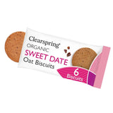 Clearspring Organic Oat Biscuits Sweet Date Sweet Biscuits 40g