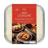M&S Beef Lasagne Ready Meal 1.5kg, imported from the UK