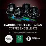 Lavazza decaf aluminium Nespresso compatible coffee capsules 10 capsules, UK version
