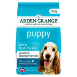 Arden Grange Puppy & Junior chicken dog food 12kg - British product