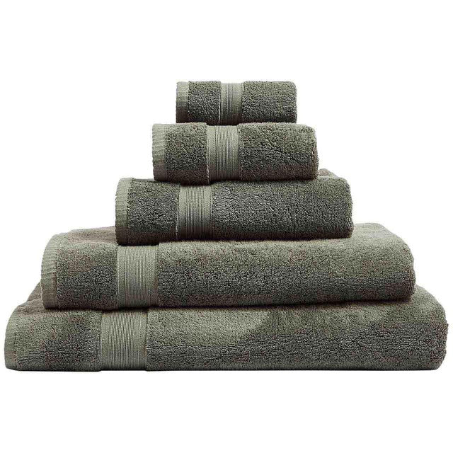 M&S bath sheet moss green, imported from the UK