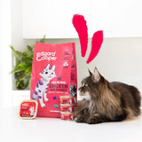 Edgard & Cooper senior chicken turkey cat dry food 2kg - British product