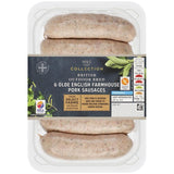 M&S Collection 6 Farmhouse Pork Sausages 400g