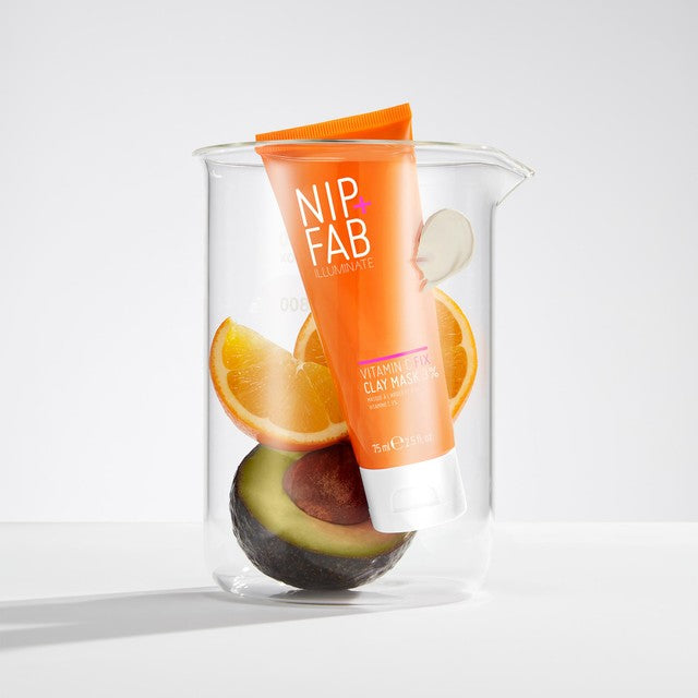 Nip Fab Vitamin C Clay Mask 75ml, imported from the UK