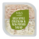 M&S Deli Style Coleslaw & Potato Salad Side Dish 500g