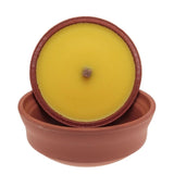 Price's Candles Citronella Large Terracotta Pot Outdoor Candle