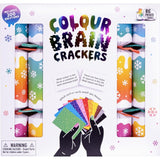 Heart & Soul Colour Brain Christmas Crackers 6 per pack - British product