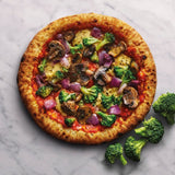 Crosta & Mollica vegan mini sourdough pizzas with chickpea sauce and vegetables 251g - British product
