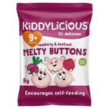 Kiddylicious Melty Buttons Raspberry & Beetroot Baby Snacks