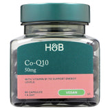Holland & Barrett Co-Q10 50mg Soft Gel Vegan Capsules Dietary Supplement